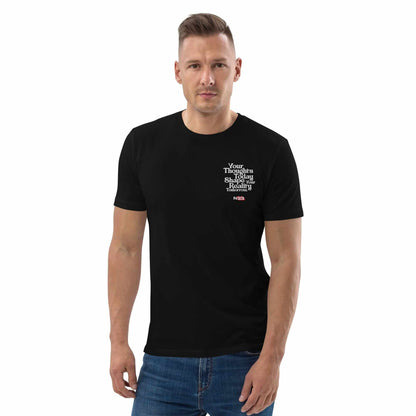 Men's Shirt - Your thoughts today shaper your reality tomorrow - Embroidered