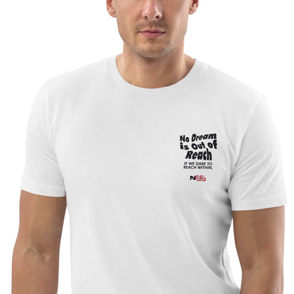 Men's Shirt - No dream is out of reach, if we dare to reach within - Embroidered