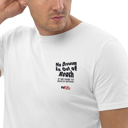 Men's Shirt - No dream is out of reach, if we dare to reach within - Embroidered